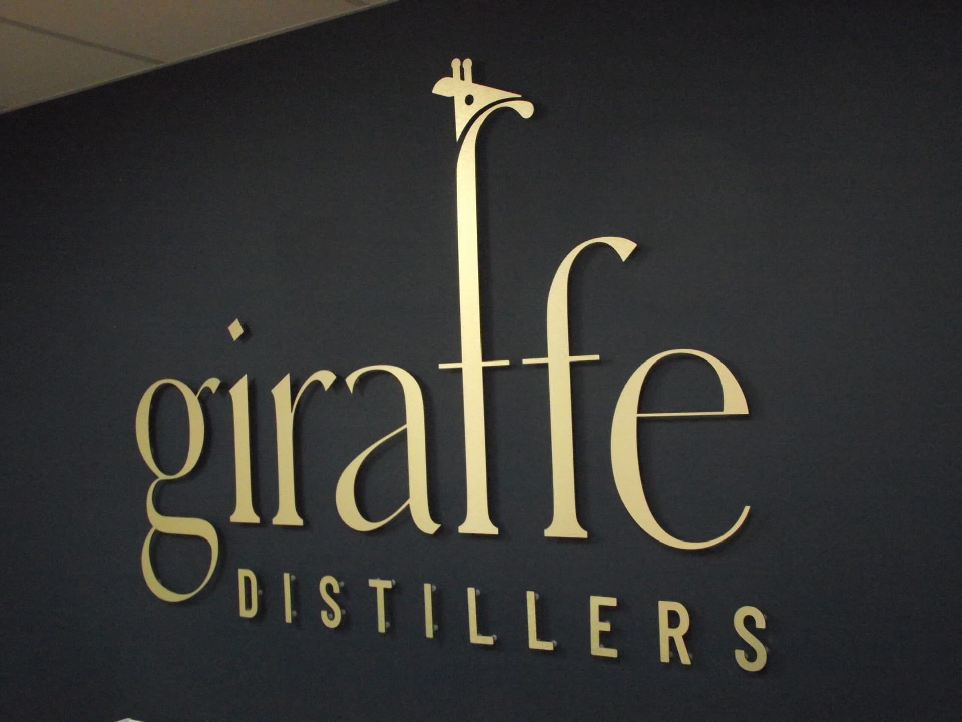 The reach truck and counterbalance forklift supplied to Giraffe Distillers.